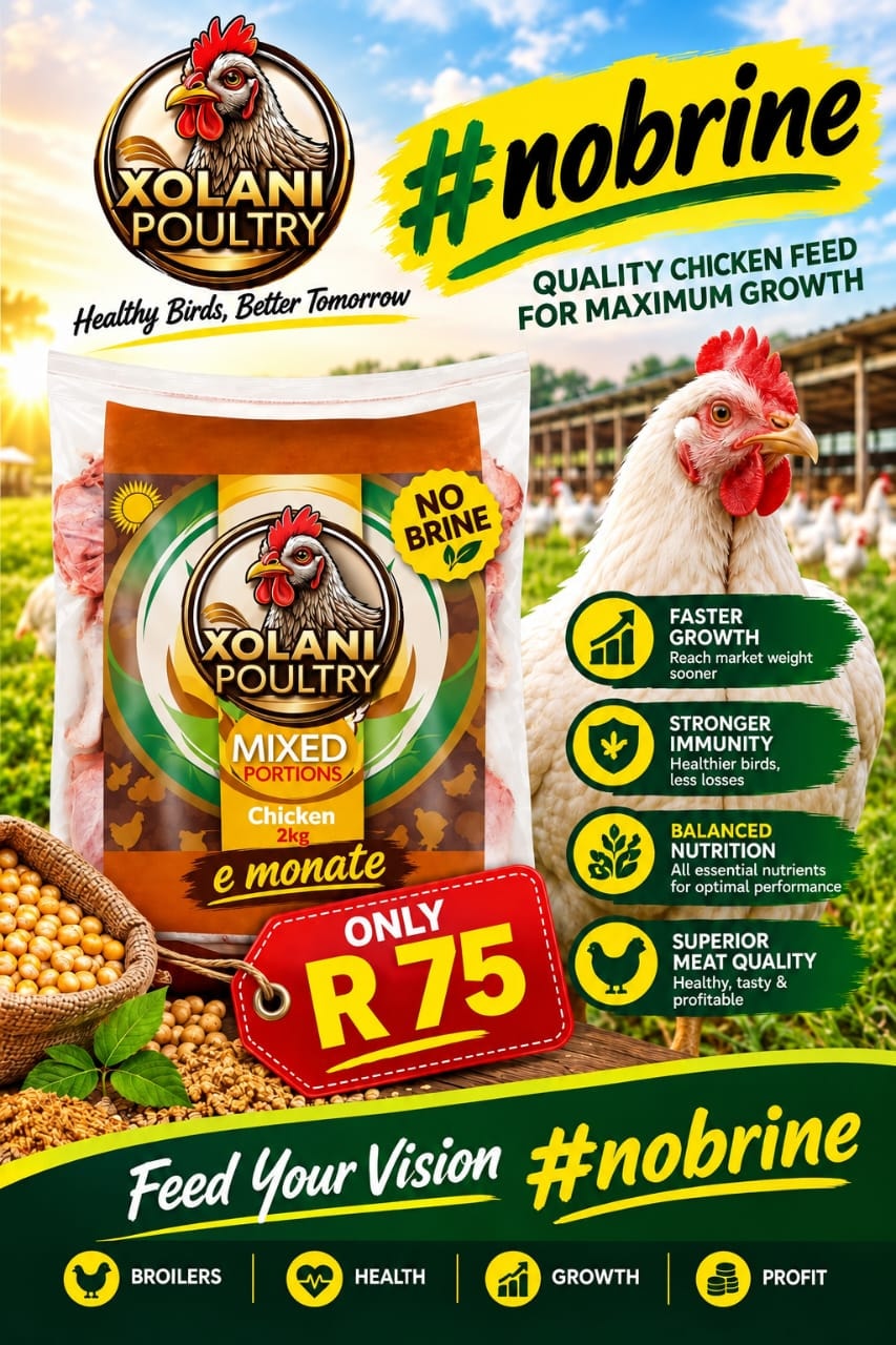 Xolani Poultry Mixed Portions 2kg – R75, no brine